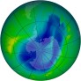 Antarctic Ozone 2010-09-09